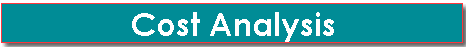Cost Analysis